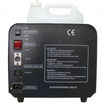 Rear of snow machine showing connections - photo from Panatech site
