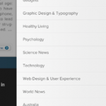 Zite Quicklist